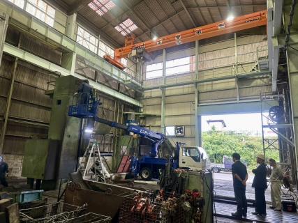 機械解体しました。